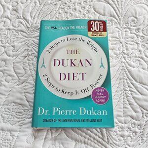The Dukan Diet Hardcover Book By Dr. Pierre Dukan, Flaws